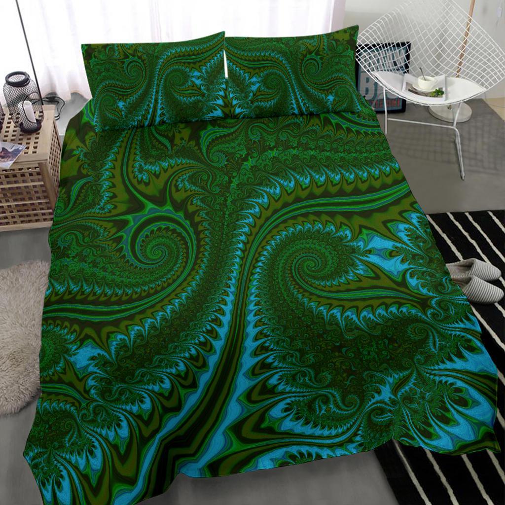 new-zealand-bedding-set-koru-fern-duvet-cover-and-pillow-case-abstract-style-02