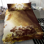 bedding-set-koala-family-landscape-art