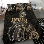 maori-tattoo-with-map-new-zealand-bedding-set