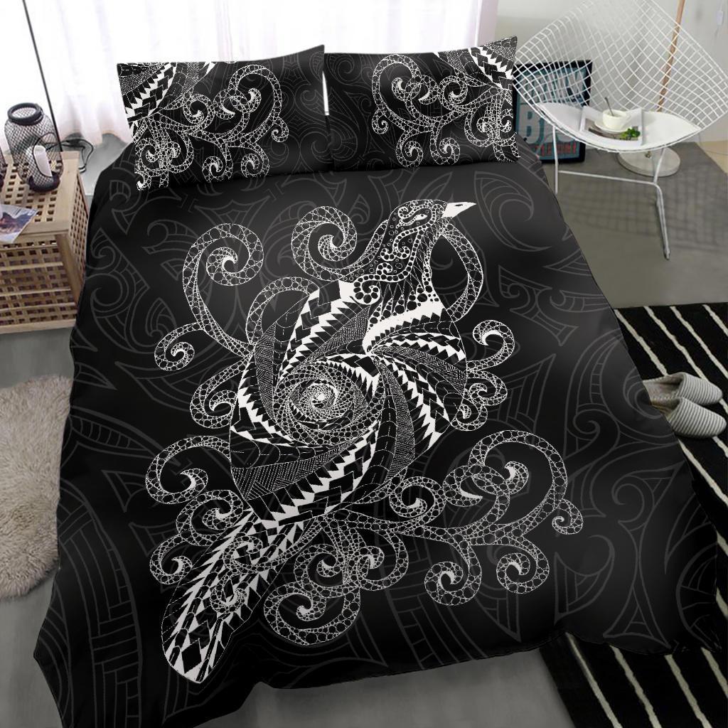 new-zealand-bedding-set-tui-bird-tattoo-duvet-cover