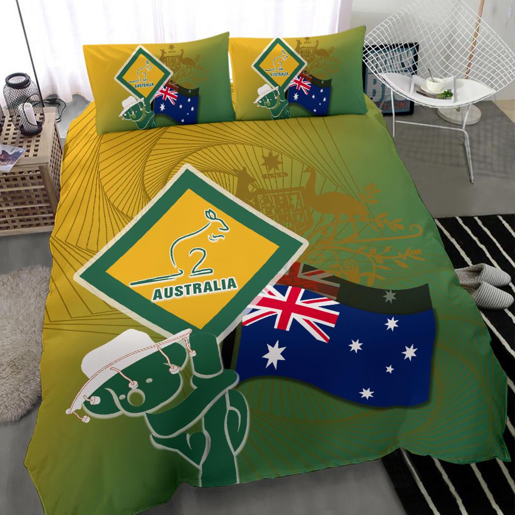 bedding-sets-aus-flag-and-coat-of-arms-bedding-set-kangaroo-and-koala-sign