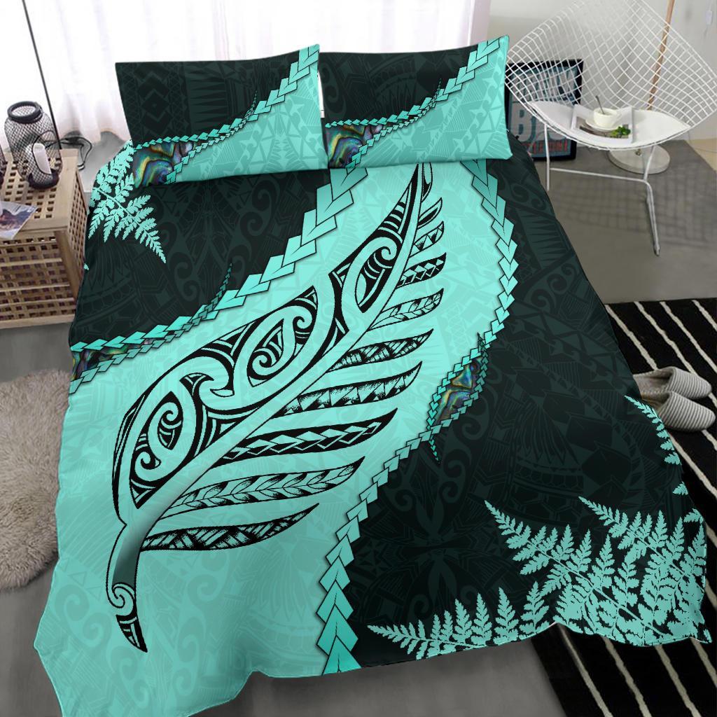 paua-shell-maori-silver-fern-bedding-set-turquoise