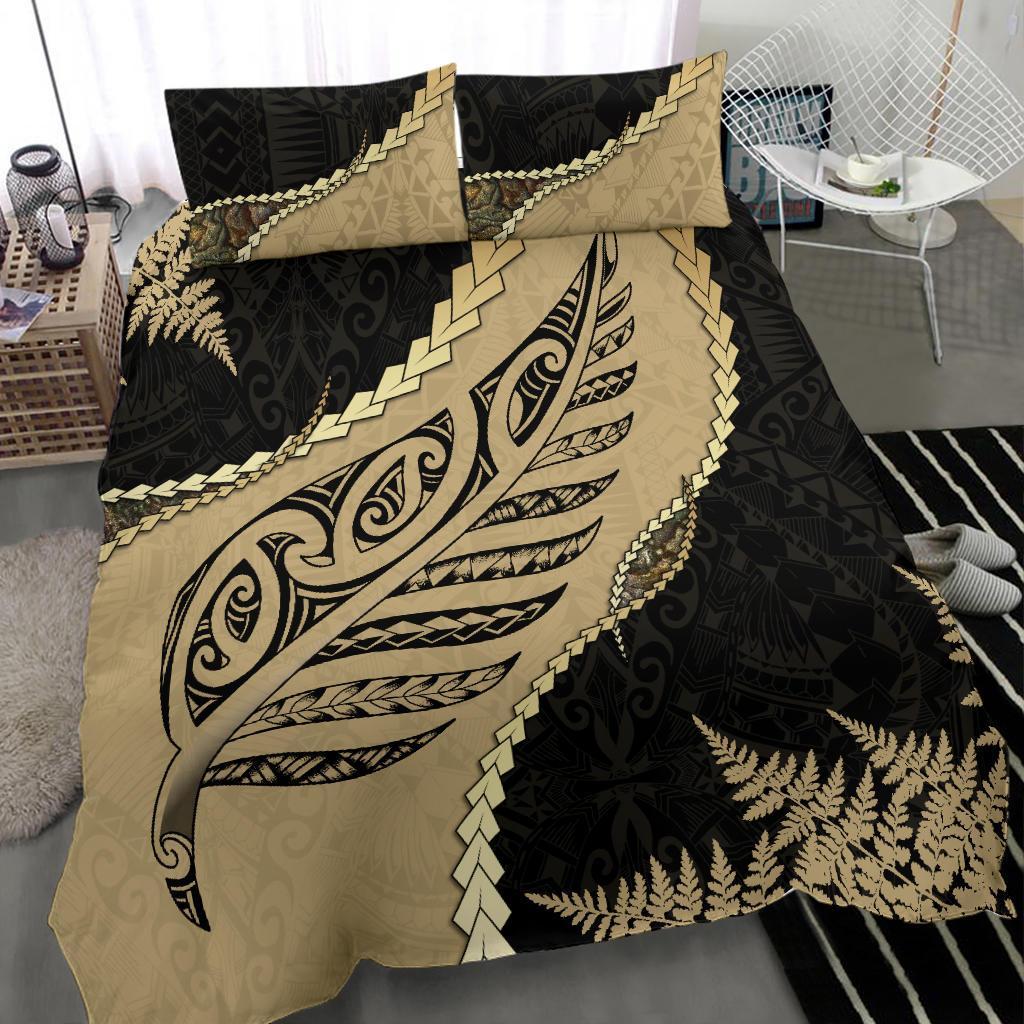 paua-shell-maori-silver-fern-bedding-set-golden