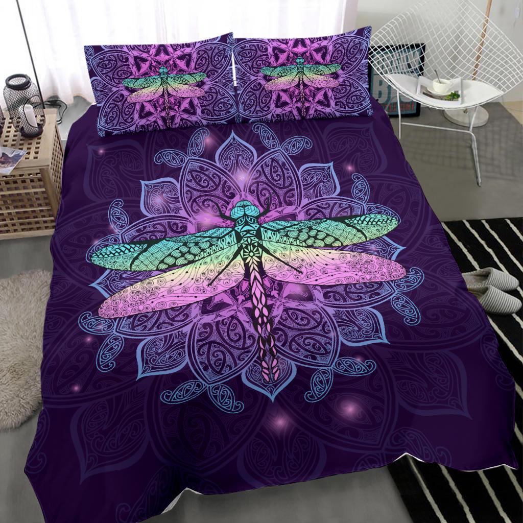 maori-mandala-dragonfly-bedding-set