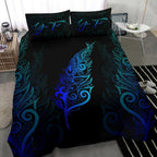 signature-custom-light-silver-fern-bedding-set-blue