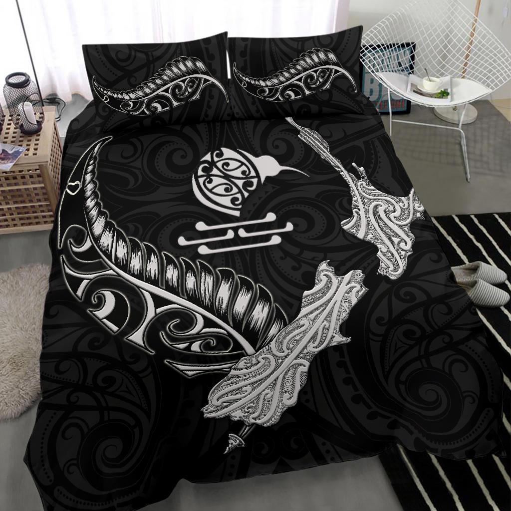 new-zealand-heart-bedding-set-map-kiwi-mix-silver-fern-white