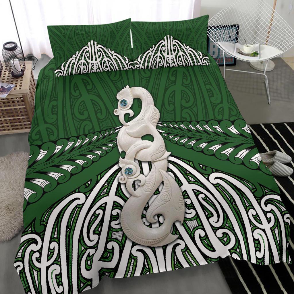 maori-moko-tattoo-bedding-set-manaia-pounamu