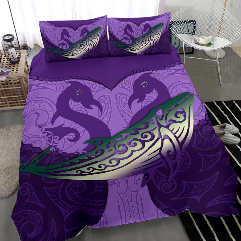 maori-manaia-whales-gods-of-the-sea-bedding-set-purple