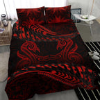 aotearoa-bedding-set-red-maori-manaia-with-silver-fern