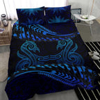 aotearoa-bedding-set-blue-maori-manaia-with-silver-fern