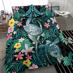 turtles-love-bedding-set-hibiscus-with-palm-leaves