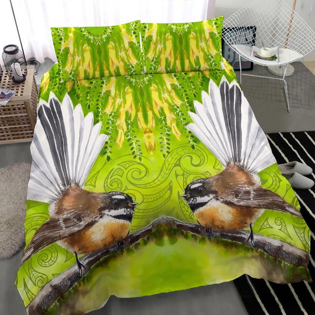 fantail-on-kowhai-bedding-set
