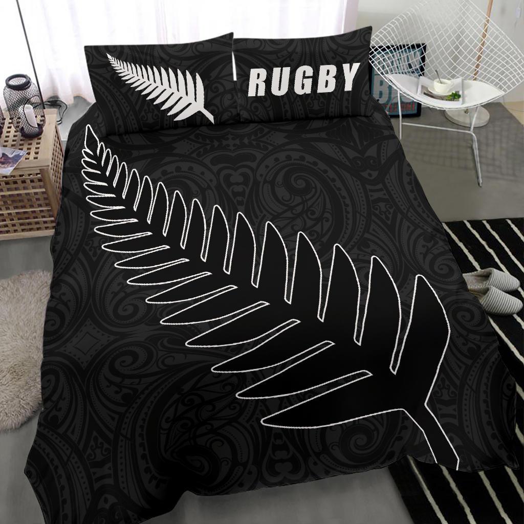 silver-fern-rugby-bedding-set-black