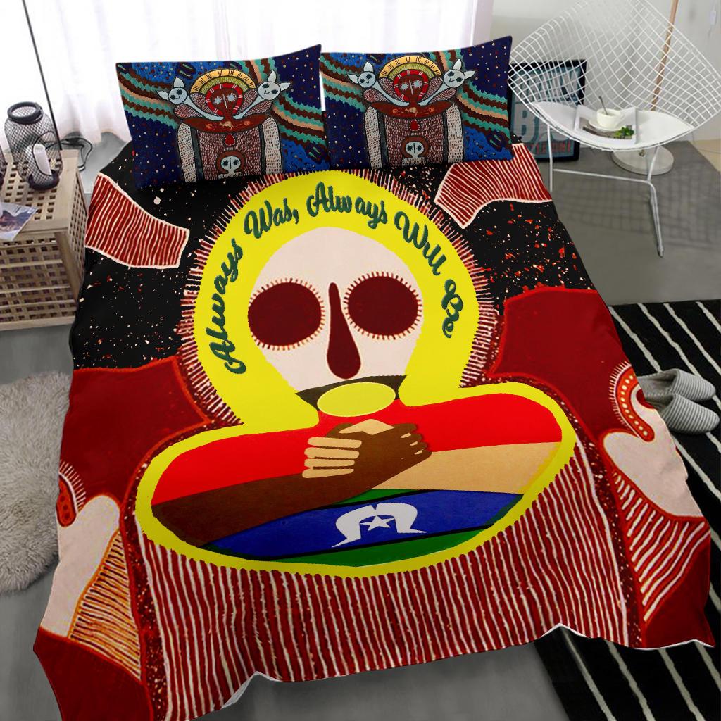 aboriginal-and-torres-strait-islander-bedding-set-naidoc-style