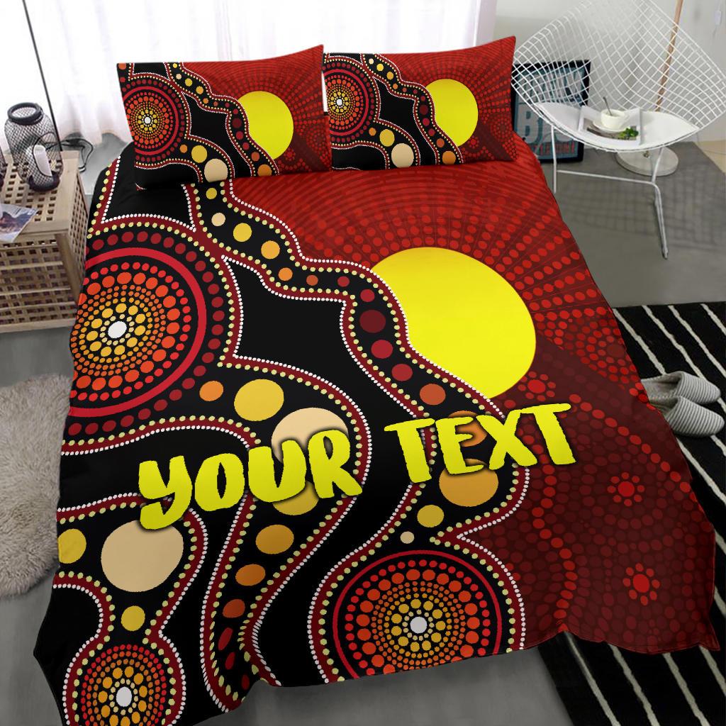 custom-bedding-set-australia-aboriginal-lives-matter-flag-bedding-set