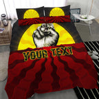 custom-aboriginal-bedding-set-black-lives-matter-sun-dot-painting