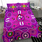 bedding-set-aboriginal-family-with-dot-painting-art