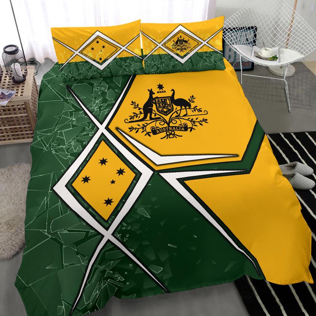 bedding-set-aussie-flag-green