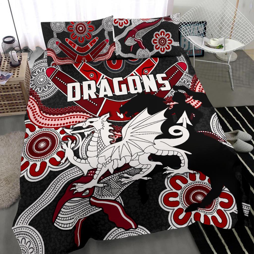 dragons-bedding-set-st-george-indigenous-black