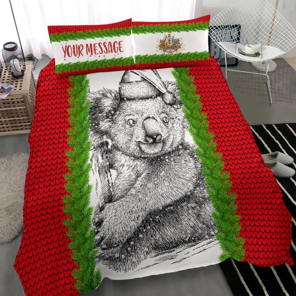 custom-christmas-bedding-set-merry-christmas-koala