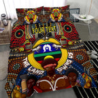 custom-text-the-land-owns-us-bedding-set