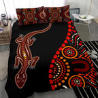 aboriginal-bedding-set-aboriginal-lizard-with-dot-painting-patterns