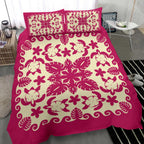 turtle-with-hibiscus-royal-pink-bedding-set