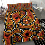 aboriginal-bedding-set-indigenous-circle-dot-painting-ver01