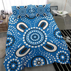 aboriginal-bedding-set-indigenous-circle-dot-painting-blue-color