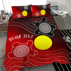 aboriginal-bedding-set-indigenous-circle-dot-painting-style
