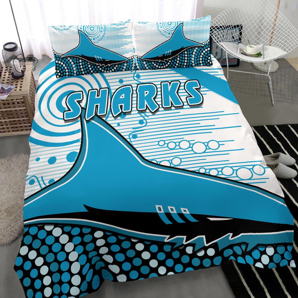 sharks-bedding-set-cronulla-indigenous-unique