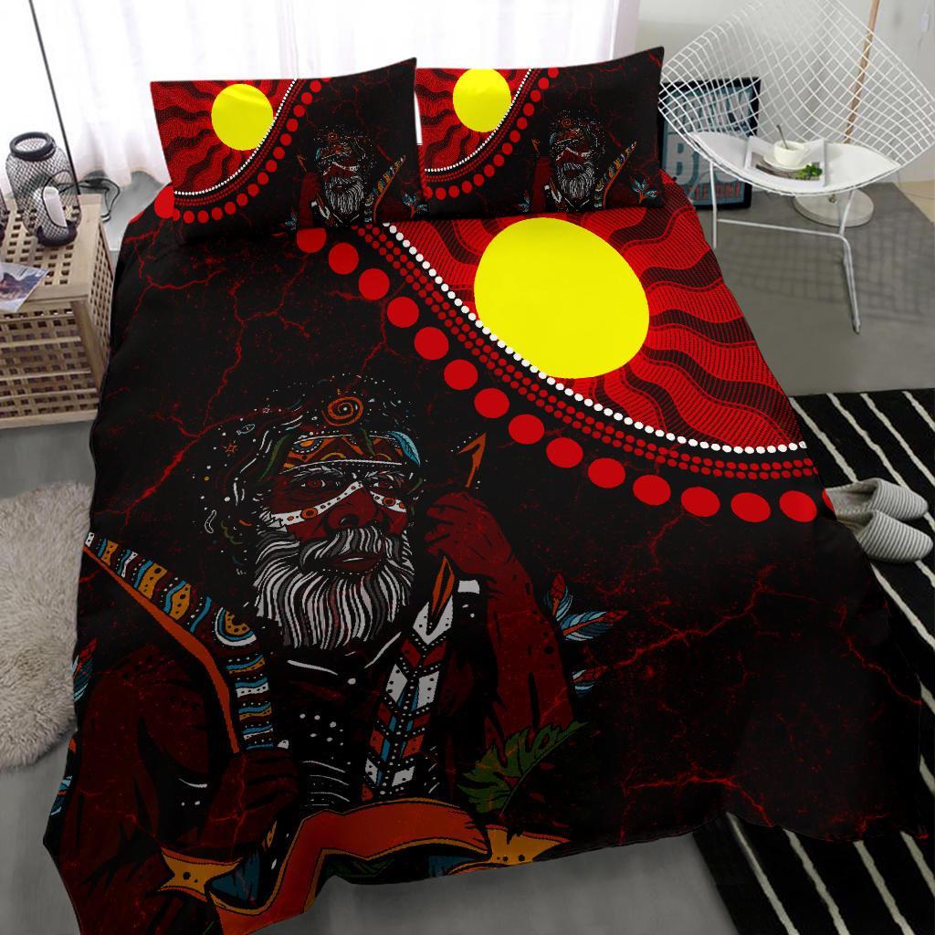 aboriginal-bedding-set-indigenous-people-and-sun