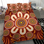 aboriginal-bedding-set-circle-flowers-patterns-ver03