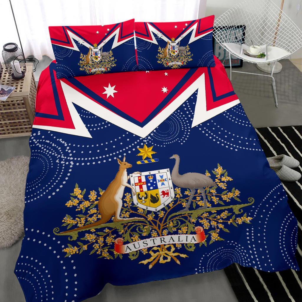 bedding-set-australian-coat-of-arms-flag-color