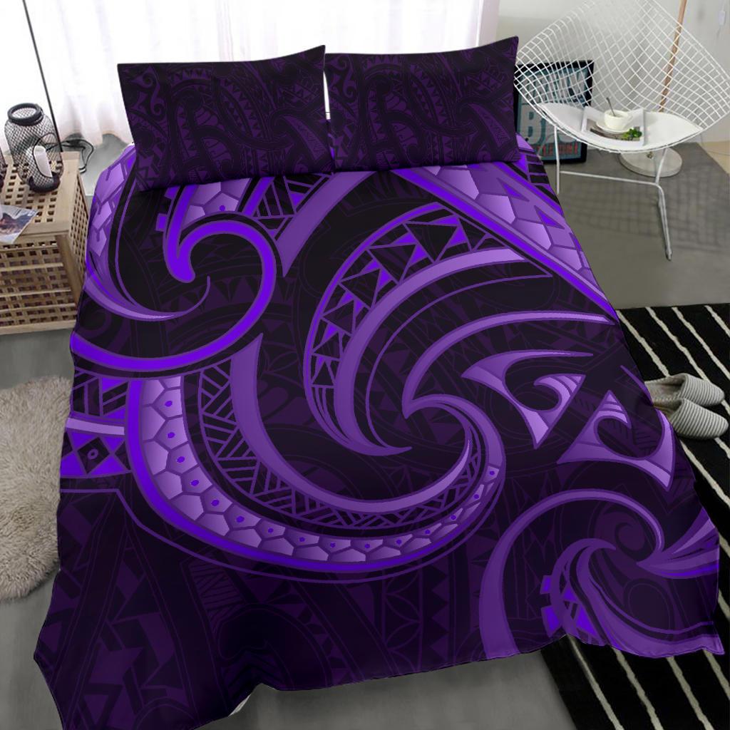 new-zealand-maori-mangopare-bedding-set-polynesian-purple