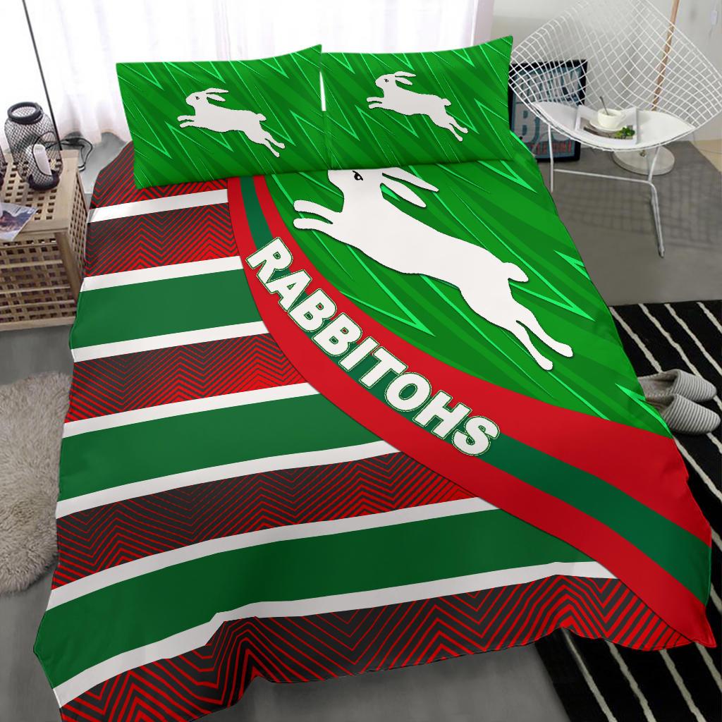 south-sydney-rabbitohs-bedding-set-victorian-vibes