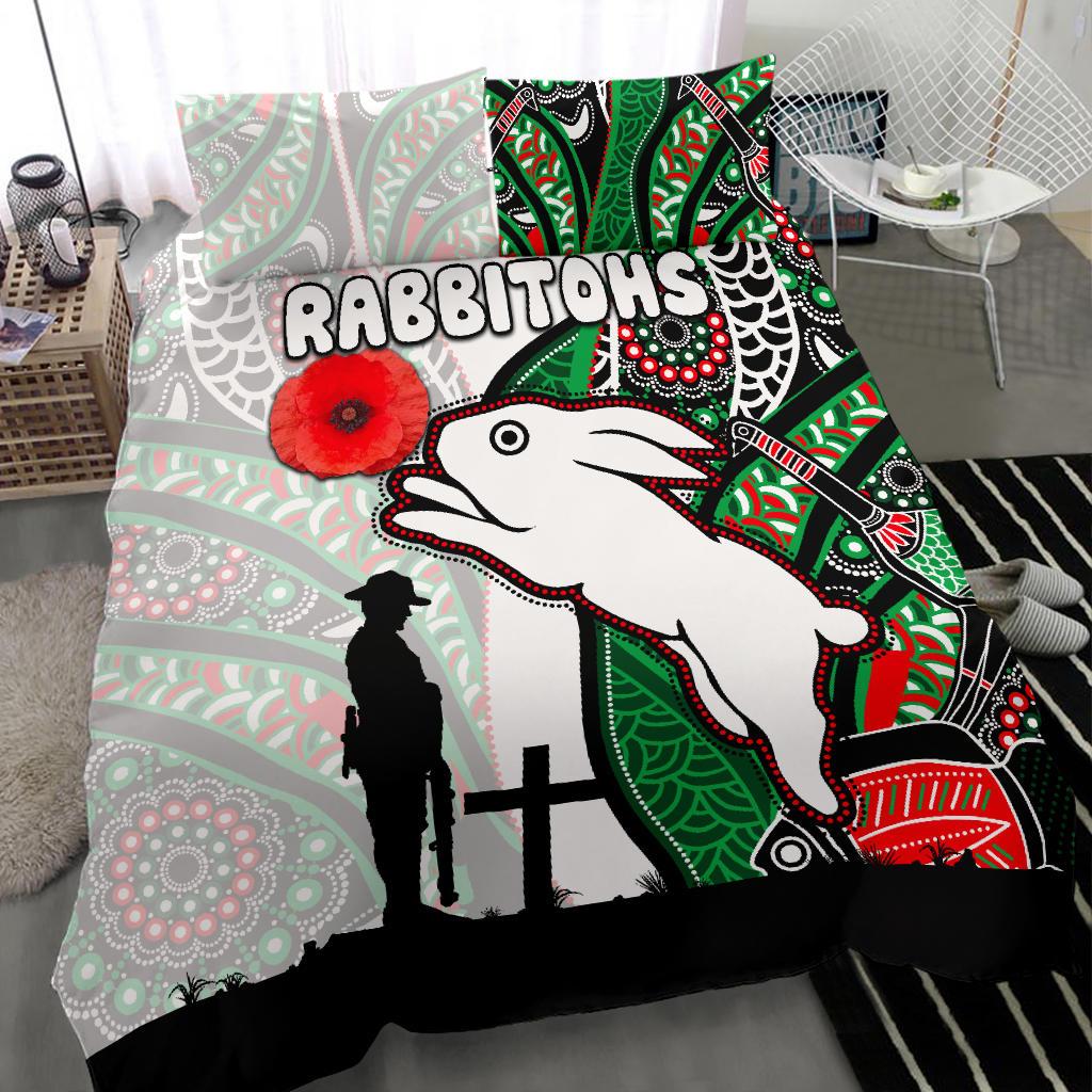 rabbitohs-bedding-set-indigenous-anzac-day