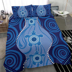 aboriginal-bedding-set-aboriginal-dot-art-painting-with-turtle