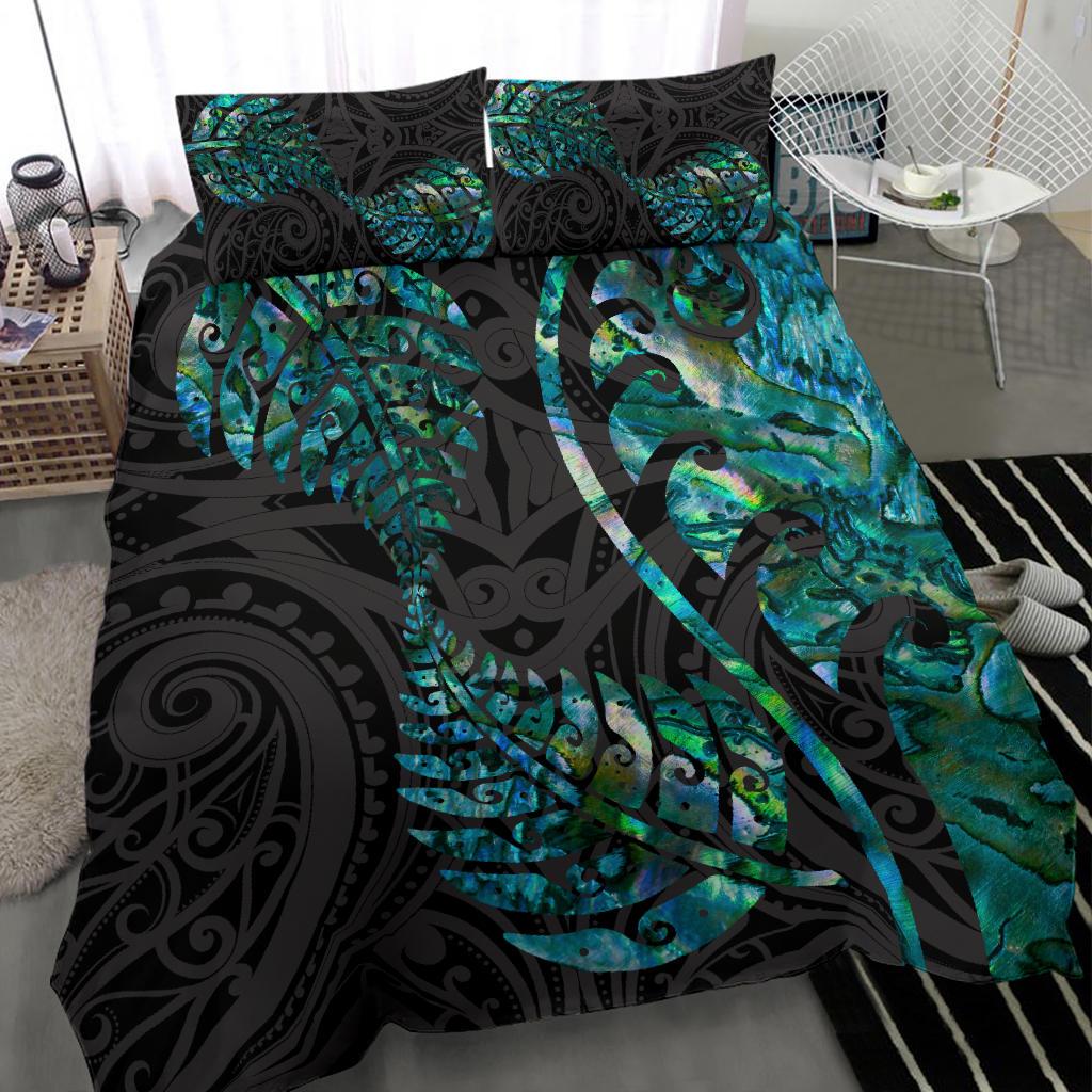 aotearoa-maori-bedding-set-silver-fern-koru-vibes