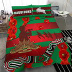 rabbitohs-anzac-day-bedding-set-rugby-south-sydney-indigenous-military