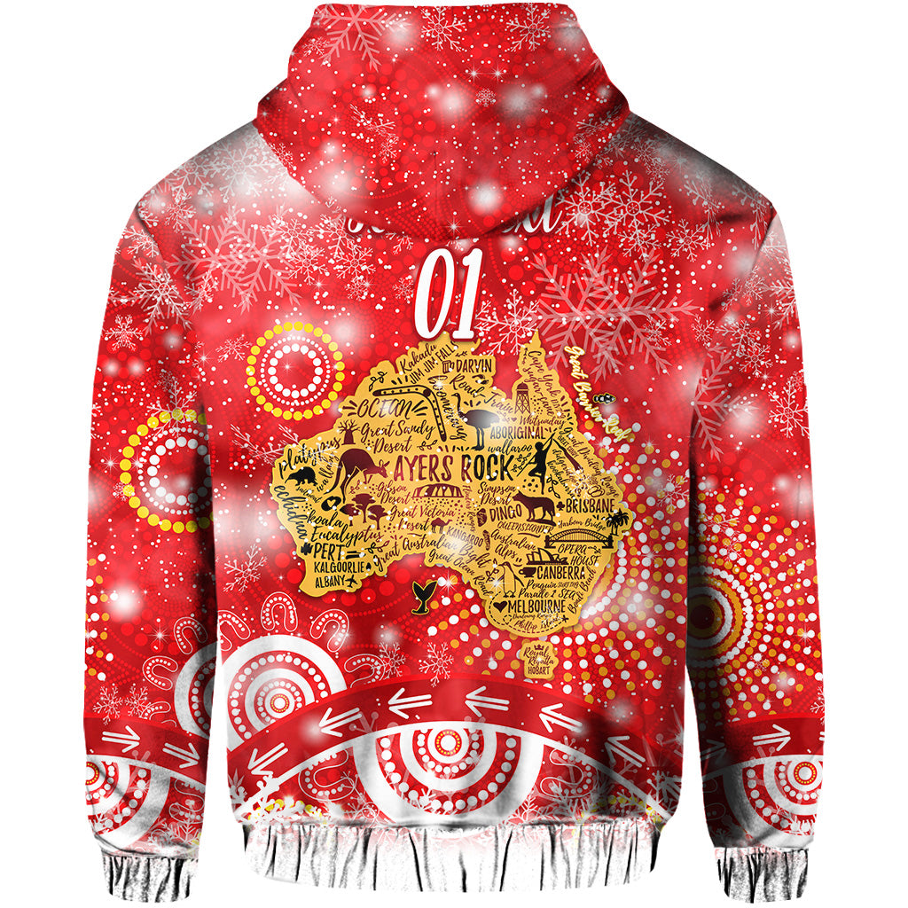custom-personalised-australia-map-christmas-hoodie-original-style-red