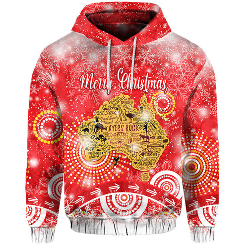 custom-personalised-australia-map-christmas-hoodie-original-style-red
