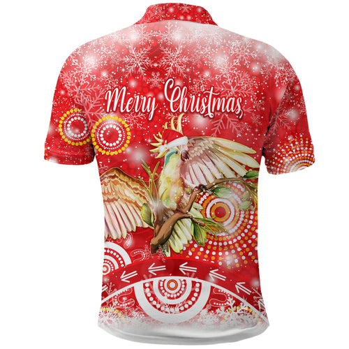 australia-cockatoo-christmas-polo-shirt-original-style-red