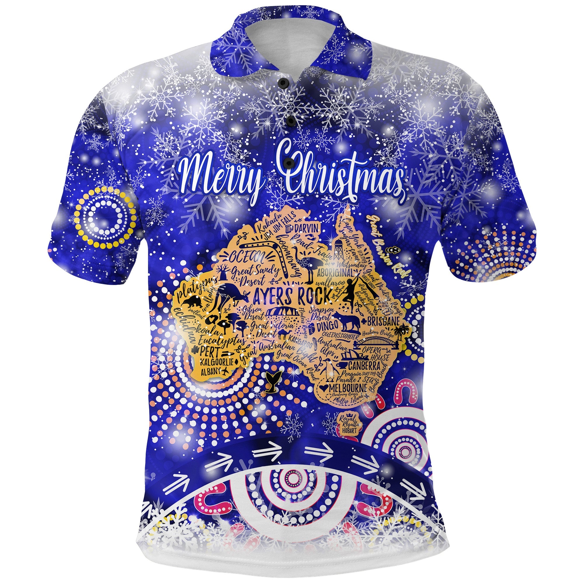 custom-personalised-australia-map-christmas-polo-shirt-original-style-blue
