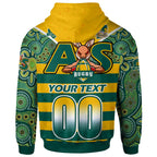 australian-rugby-sevens-mens-squad-hoodie-custom-kangaroo-mascot-rugby-aboriginal-lines-style-hoodie