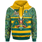 australian-rugby-sevens-mens-squad-hoodie-custom-kangaroo-mascot-rugby-aboriginal-lines-style-hoodie