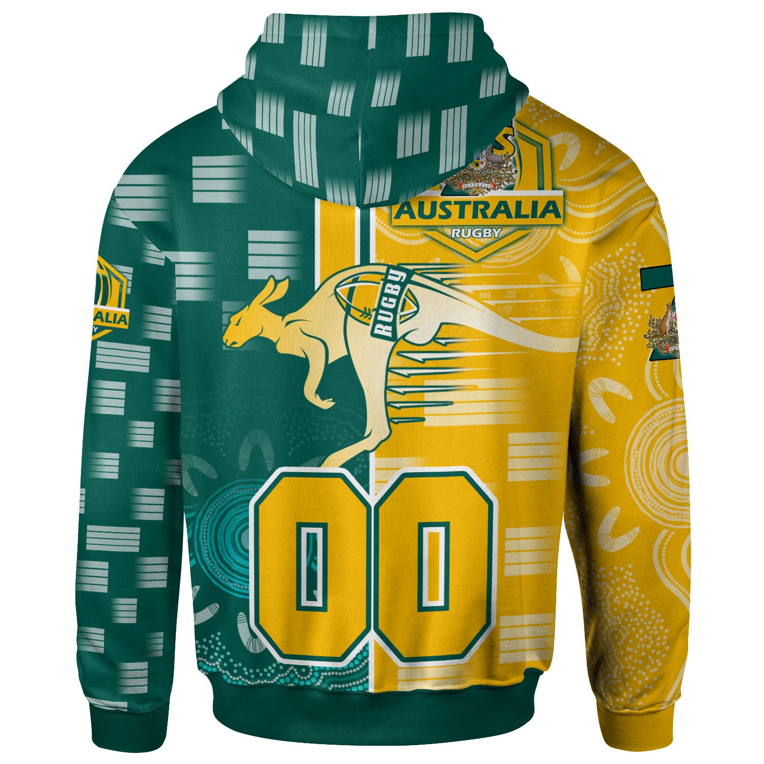australian-rugby-sevens-mens-squad-hoodie-custom-kangaroo-rugby-sport-aboriginal-patterns-hoodie