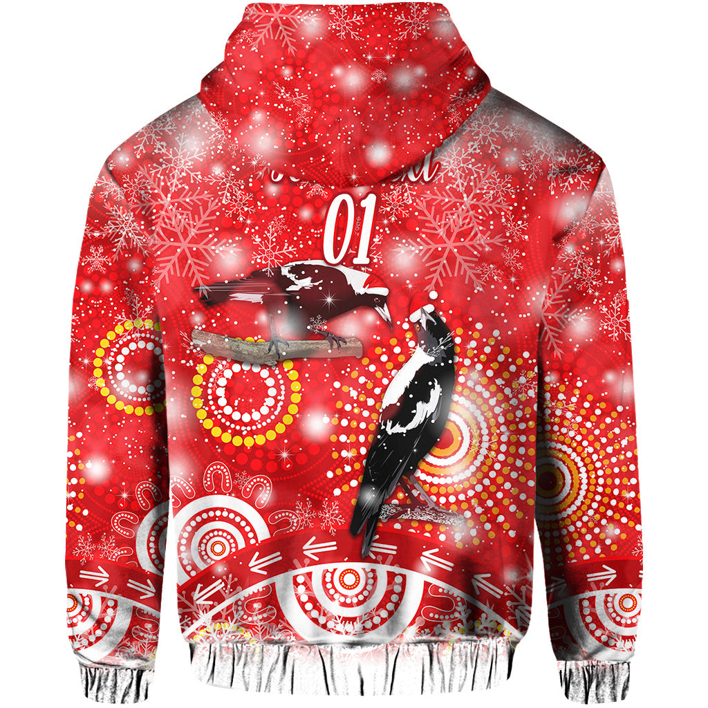 custom-personalised-australian-magpies-christmas-hoodie-original-style-red