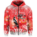 custom-personalised-australian-magpies-christmas-zip-hoodie-original-style-red