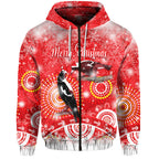 custom-personalised-australian-magpies-christmas-zip-hoodie-original-style-red